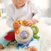 HABA Teether Cuddly Rainbow Round - Soft Activity Toy with Rattling & Teething Elements,Multicolored view 2