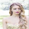 red crystal headband wedding hair accessories bridal autumn hair band boho headpiece view 2