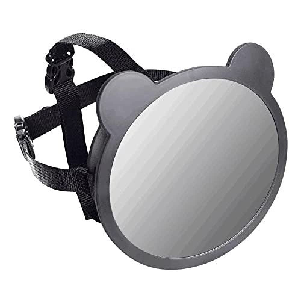 Apramo Baby Rear Facing Mirror with Ears - Black