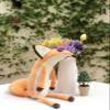 The Little Fox Le Petit Fox Plush Doll Puppet Toy, Fox Throw Pillow Orange Fox Cartoon Sleeping Stuffed Toy for Prince Christmas/Birthday/Party view 2