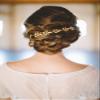 Athena Crown - Golden Leaf Headband, Special Occasion, Bridal Headband view 1