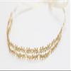 Delicate Fern Leaf Crown - Golden Brass - Headband, Crown, Bridal, Special Occasion Headband view 2