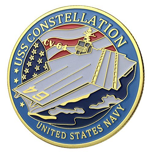 U.S. Navy USS Constellation / CV-64 GP Challenge Coin 1128#