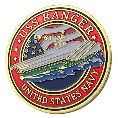 U.S. Navy USS Ranger / CV-61 GP Challenge Coin 1131#