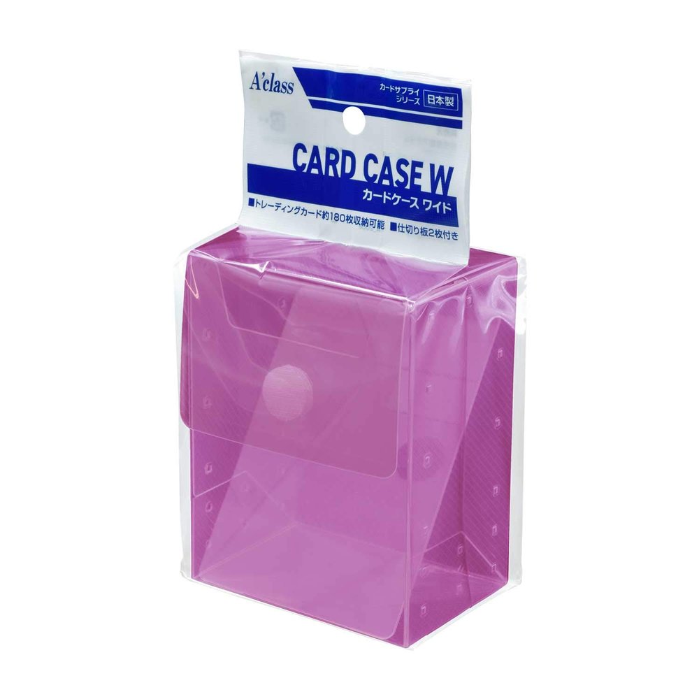 (Aclass) Card Case W Clear Pink