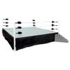 Figures Toy Company Black & Light Blue Ring Mat Wrestling Action Figure Ring view 2