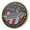 U.S. Navy USS America / CV-66 GP Challenge Coin 1134# view 1