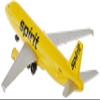 Daron Toy Airplane  Spirit Airlines  Die-Cast Metal Model Airplane Toy with Plastic Parts for Kids Ages 3+ view 3