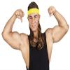 Boland 85996 Headband with Hair, Men's, One size view 3