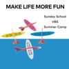 Fun Express Religious Foam Gliders (4dz) - Toys - Vehicles - Gliders - VBS Vacation Bible School Supplies/Decor - 48 Pieces view 4