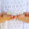Little Laurels - A Silver Leaf Headband view 2
