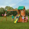 Backyard Discovery Oakmont All Cedar Wood Playset Swing Set view 2