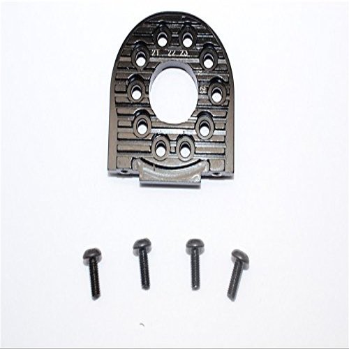 GPM For Tamiya TT-02B & TT-02 Upgrade Parts Aluminum Adjustable Motor Mount (For 16T-25T) - 1Pc Black