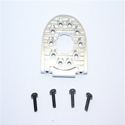 GPM For Tamiya TT-02B & TT-02 Upgrade Parts Aluminum Adjustable Motor Mount (For 16T-25T) - 1Pc Silver