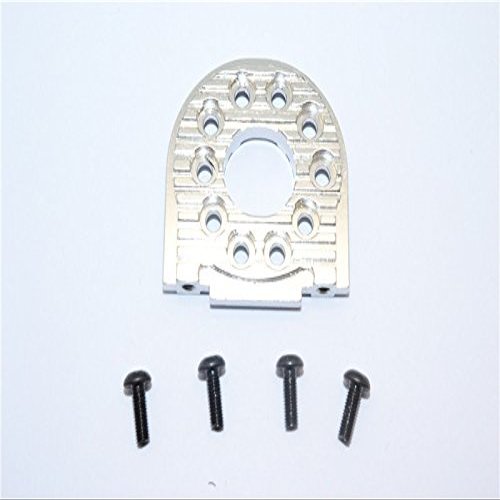 GPM For Tamiya TT-02B & TT-02 Upgrade Parts Aluminum Adjustable Motor Mount (For 16T-25T) - 1Pc Silver