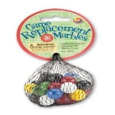 Megafun Chinese Checkers Game Replacement Marbles - 30 Pieces by MegaFun USA