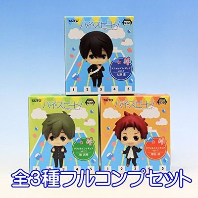 Taito Movie high speed! -Free! Starting Days- deformed figure vol.1 (all three Furukonpu set)