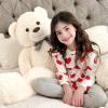 MorisMos Giant White Teddy Bear 4 Feet, Cute 47inch Stuffed Animal Big Teddy Bear Plush, Classic Girlfriend Boyfriend Gift, Birthday, Party Favor view 2