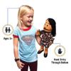 14" Maria, Hispanic Mom/Teacher, Hand Puppet view 2