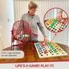 MR CHIPS Professional 1.57 (40 mm) Multi-Color Double Number Bingo Balls - Ping Pong Style for Manual Cage Only view 4