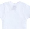 babidu babidoxu Short Sleeve Open Front Body, Teddy Bear Pattern Openwork Knit Under Wear 1156 White view 4