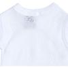 babidu babidoxu Sleeveless Open Front Body, Teddy Bear Pattern Openwork Knit Under Wear 1151 White view 4