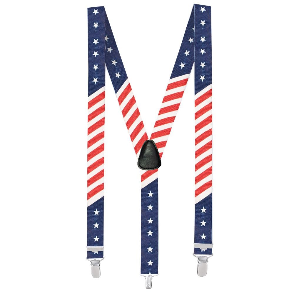 Boland 00654 USA Flag Party Suspenders Braces 4th July, Patriotic & Election Parties Accessory