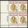 1958 8c US Postage Stamps Scott 1111 Simon Bolivar Block of 4 view 1