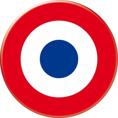 Roundel France Flat Back