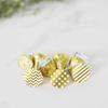 Andaz Press Chocolate Drop Labels Trio, Metallic Gold Ink, Patterns Polka Dots, Striped, Chevron, 216-Pack, Fits Kisses, Not Gold Foil, Stationery, Decorations view 2