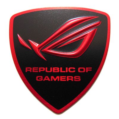 VATH Made Metal Badge Compatible with Republic of Gamers 27 x 30mm [832]