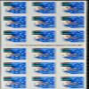 1993 Snowman Full Pane of 18 x 29 Cent Stamps Scott 2803a view 1