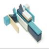 24 Piece Tegu Magnetic Wooden Block Set, Blues, 1-99 years old view 4