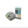 8 Piece Tegu Pocket Pouch Magnetic Wooden Block Set, Blue view 1