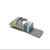 8 Piece Tegu Pocket Pouch Magnetic Wooden Block Set, Blue view 2