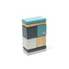 8 Piece Tegu Pocket Pouch Magnetic Wooden Block Set, Blue view 3