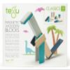 14 Piece Tegu Magnetic Wooden Block Set, Blues view 1