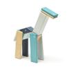 14 Piece Tegu Magnetic Wooden Block Set, Blues view 4