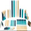 42 Piece Tegu Magnetic Wooden Block Set, Blues, 1-99 years old view 3