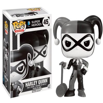 Funko DC Comics POP! Harley Quinn Black and White