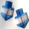 3-piece Hanukkah Garland & Dreidel Decoration Set - One 12 Foot Garland and Two 11 Inch Dreidels (Blue/White) view 2