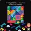 Brainwright  Magnetic Shapes  Magnetic Wooden Free-Form Shapes Puzzle  Ages 8 and Up  Great for Travel - Create Your Own Masterpiece! view 1