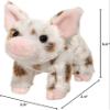 Douglas Yogi Brown Spotted Pig Plush Stuffed Animal view 3