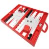 19-inch Premium Backgammon Set - Large Size - Red Board view 3