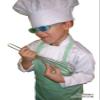 Chefskin Chef Set Kids Children Chef Jacket + Apron +Hat , Halloween, Christmas, School view 1