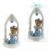 Ethnic Toddler with Wings Praying under Arch in Clear Box - Blue, CASE OF 48 view 1