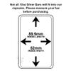 Air-Tite 10oz Silver Bar Direct Fit Capsule Holders Pack of 10 view 2