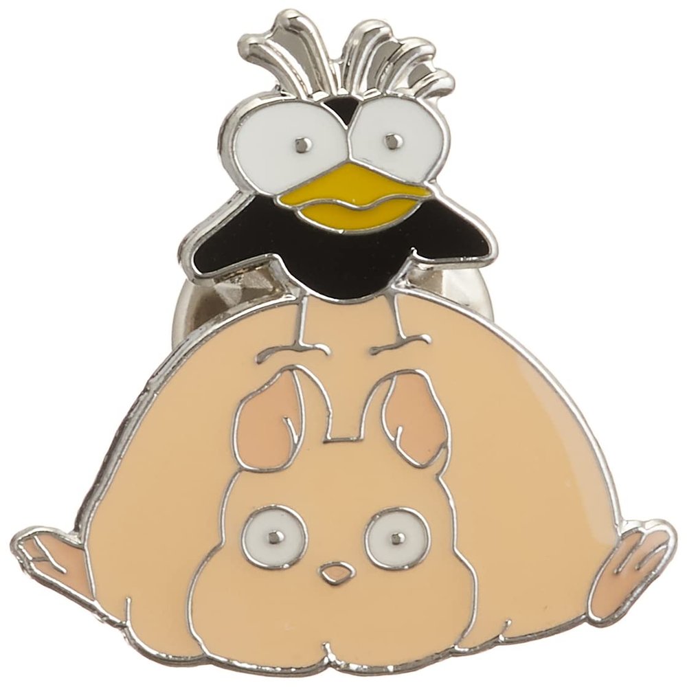 Studio Ghibli pin Badge headly and Turbo Mouse S-08