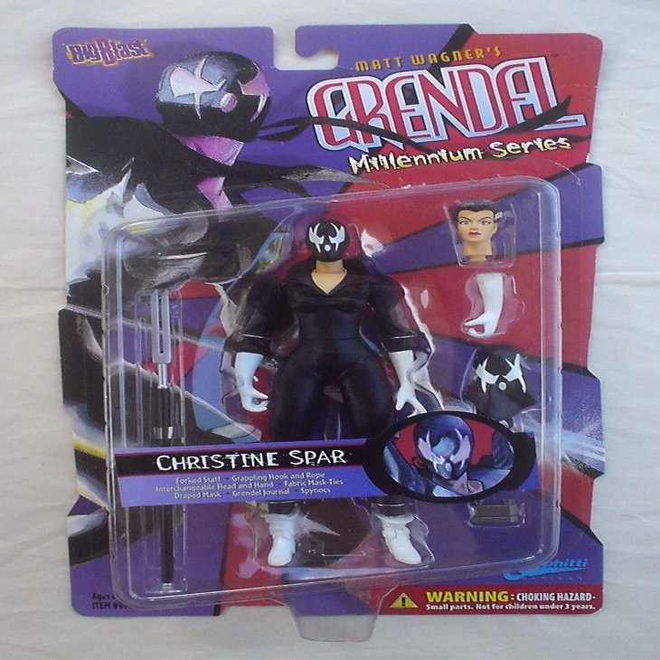 Dark Horse Comics Christine Spar 8" Figure Matt Wagner's Grendel Millennium Series Graphitti Designs