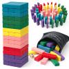 Lewo Wooden Stacking Board Games Building Blocks for Kids Boys Girls- 48 Pieces view 1